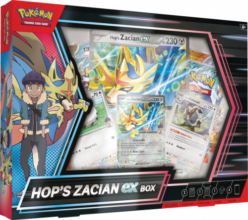 Pokémon TCG: Hop's Zacian ex Box